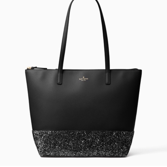 Kate spade Greta court penny bag NWT black